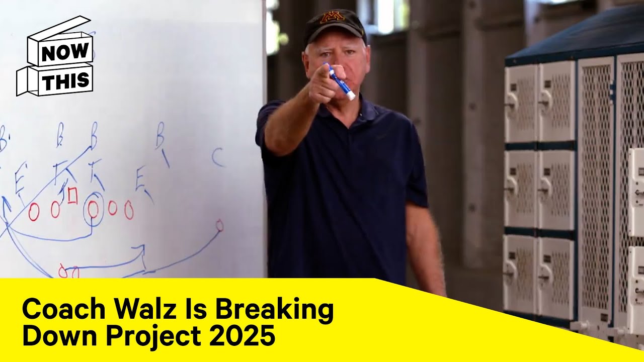 Coach Walz Breaks Down Project 2025 Playbook